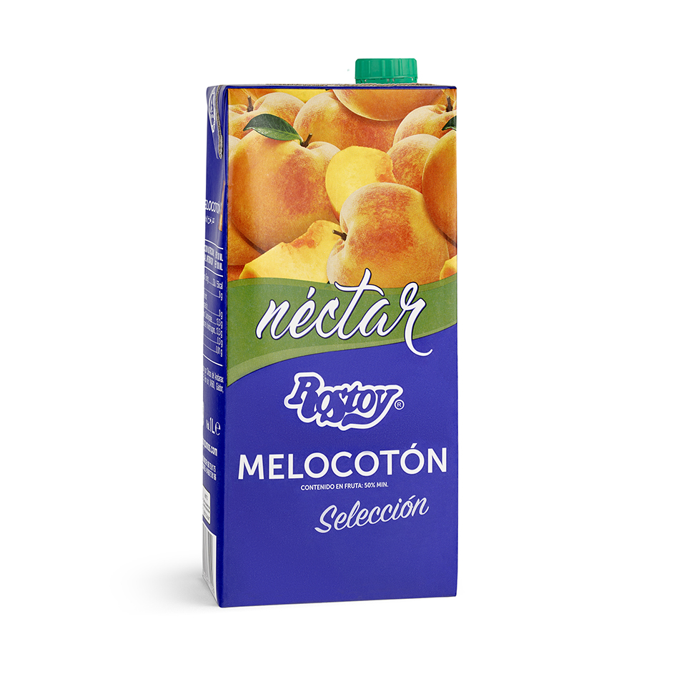 Rostoy brik carton melocoton 1L